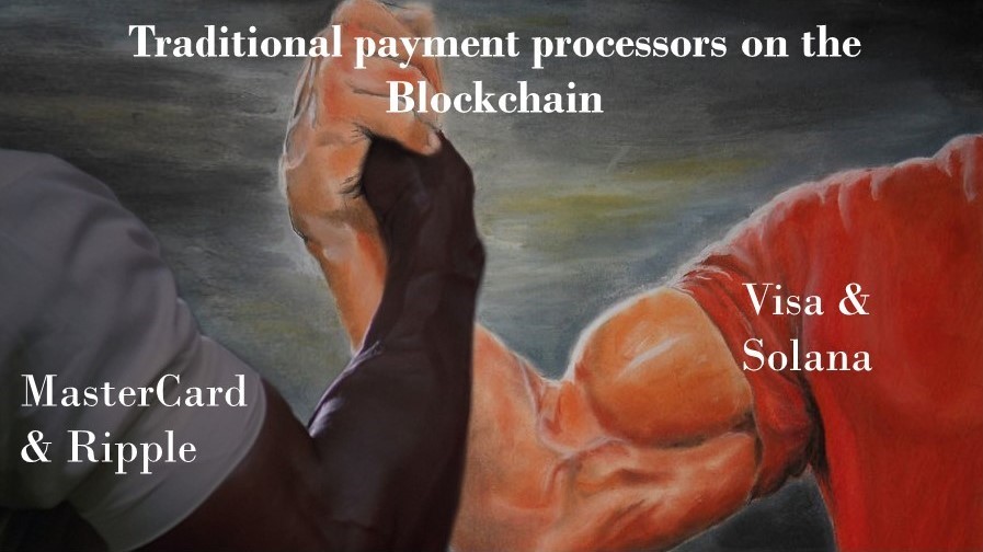 godwin_france's tweet photo. #Visa and #MasterCard stack up as number one and two respectively in the payment sector.
What are they up to on the #Blockchain?
#Stablcoin #cbdc #Payment #Blockchain #crypto #Ethereum https://t.co/e9UjrPsws2