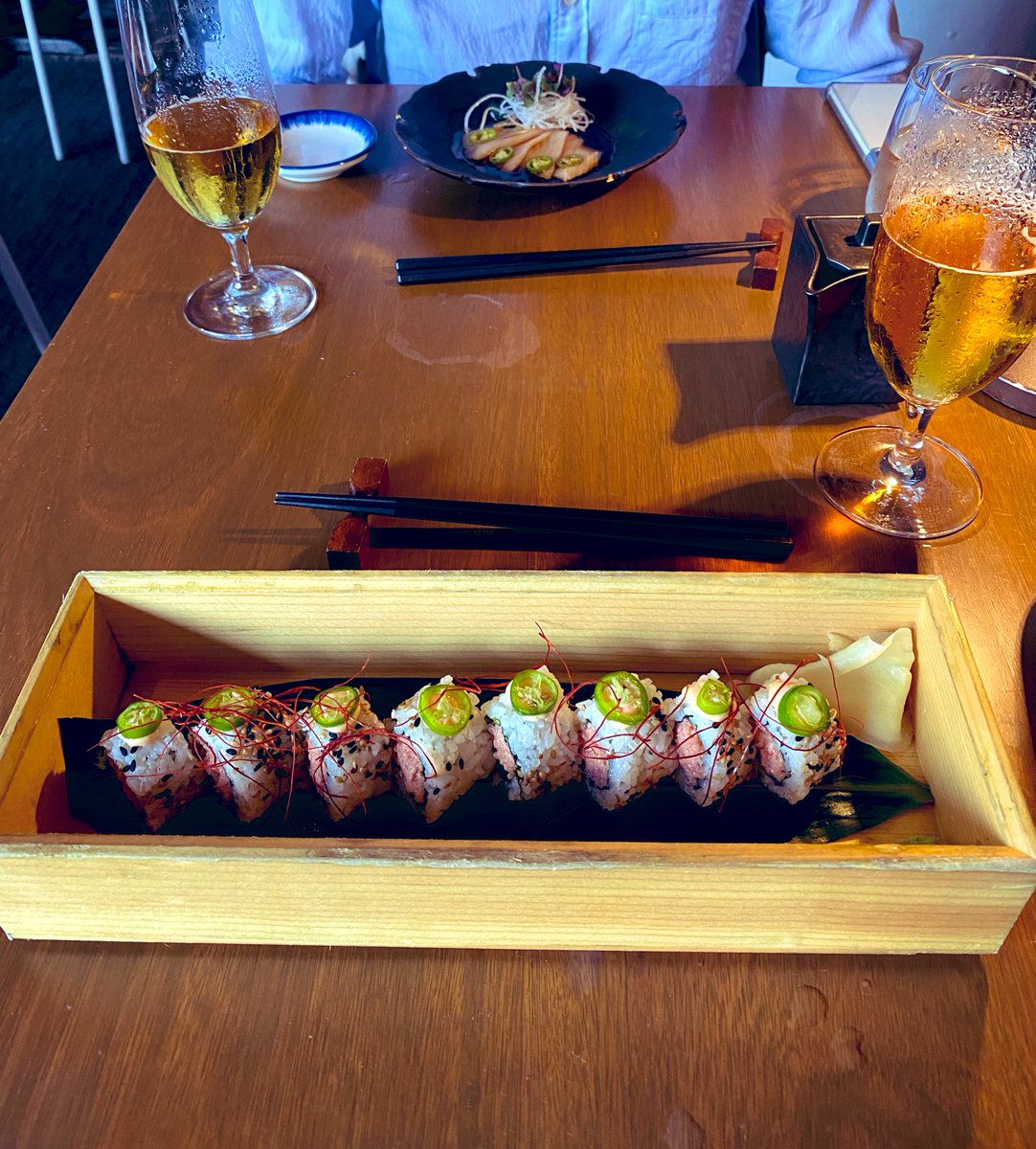 jerryneko's tweet photo. ちょっと遅くなりましたが
Birthday Dinner 🍣 
#miamispice #miamibeach #sushi https://t.co/UwuX1b8mOb