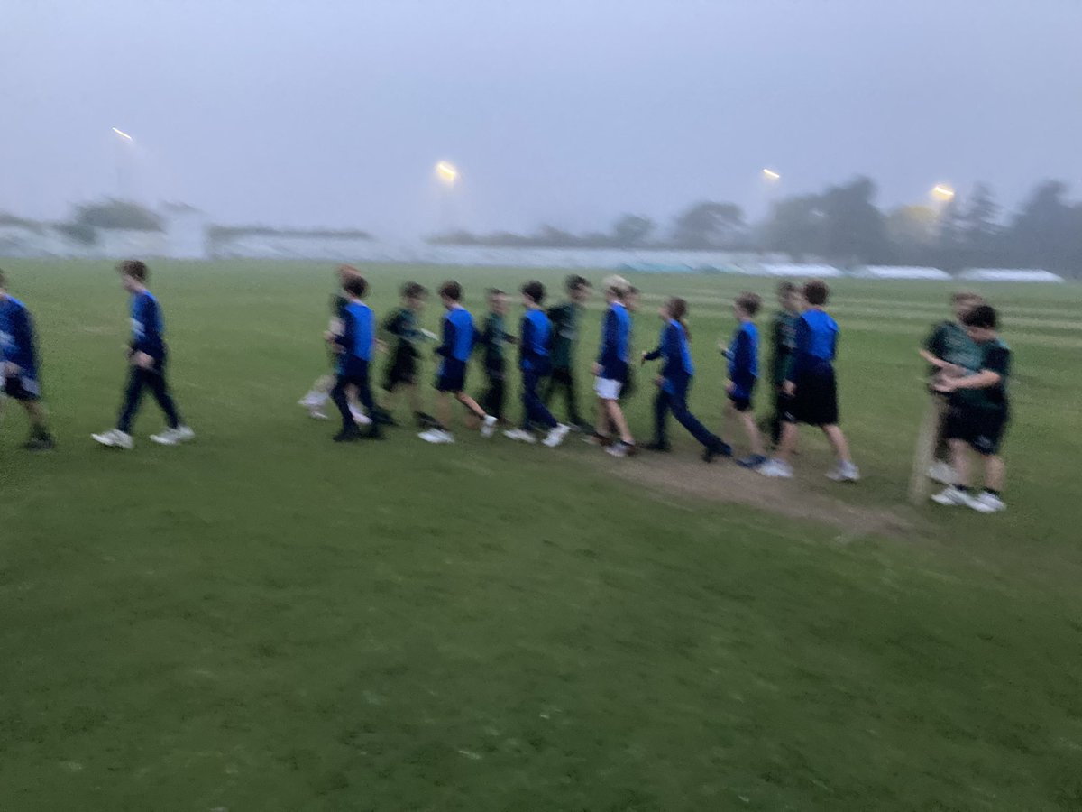 And what a final game of U9s hardball we had ! 23 kids, 48 overs in 2 1/2 hours, started in the sunshine, finished in the gloom Just playing cricket with your mates in the dark at the end, magic ! Thanks @BoldonCC for hosting 👏👏👏🏏🏏🏏