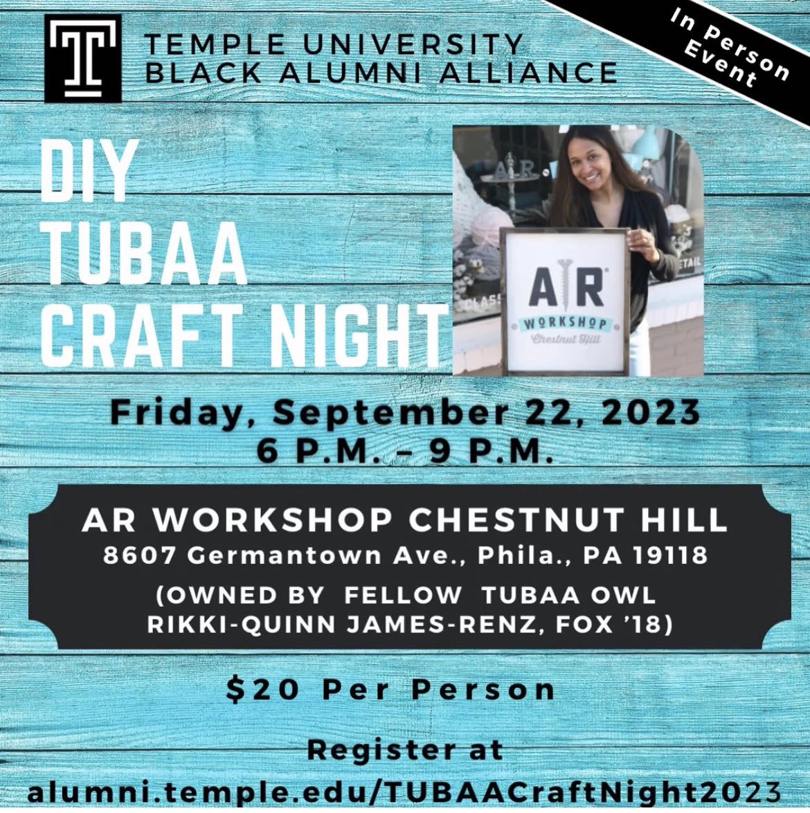 #templeuniversity #craft #diy #September #alumni