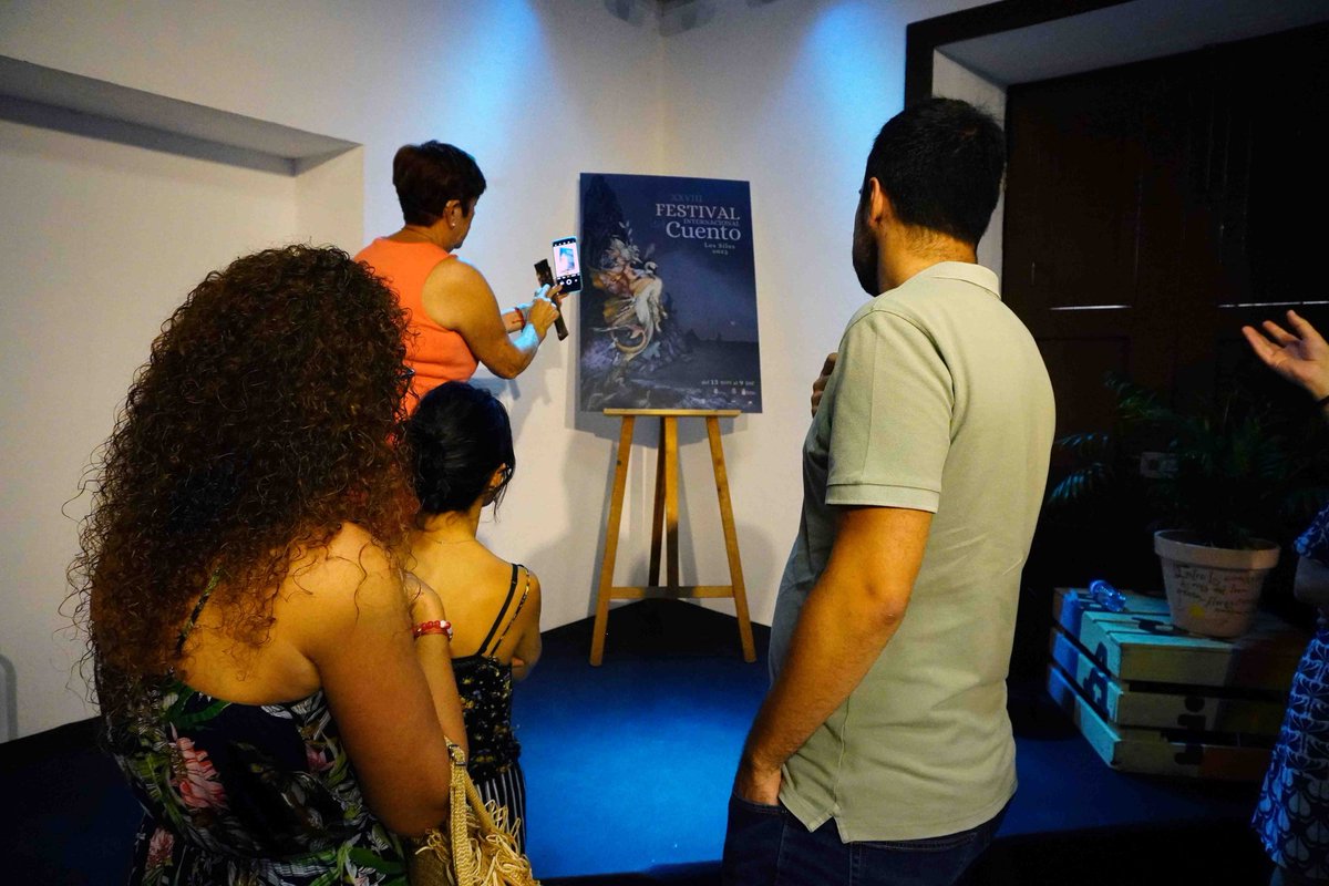 🔊¡Justo ayer presentamos el nuevo cartel de la XXVIII edición del Festival Internacional del Cuento de Los Silos! 🔊