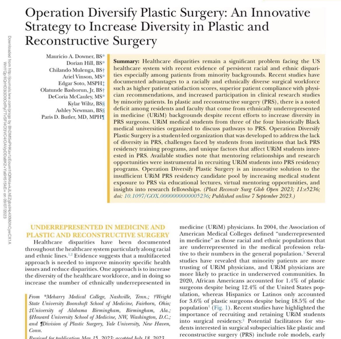 DiversifyPRS's tweet photo. NEW PUB ALERT!

So proud of all we have accomplished in the last 2 years and ready to step it up for year 3 (coming soon 😉)! https://t.co/VnthOJjCqJ