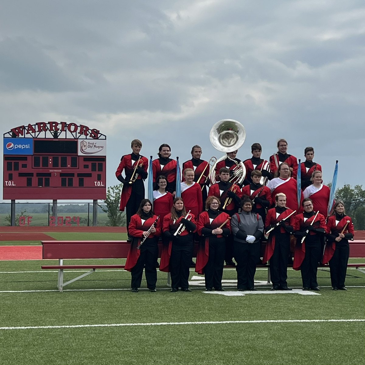 GoWinfieldBands's tweet photo. Sneak peek of team pictures from yesterday https://t.co/2NsvJSLP4Y