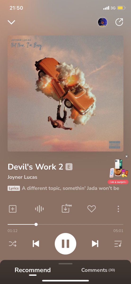 Alpha_Yom's tweet image. Which of the #Devilswork by @JoynerLucas do you like more?

This guy spits fire 🔥. No holds barred