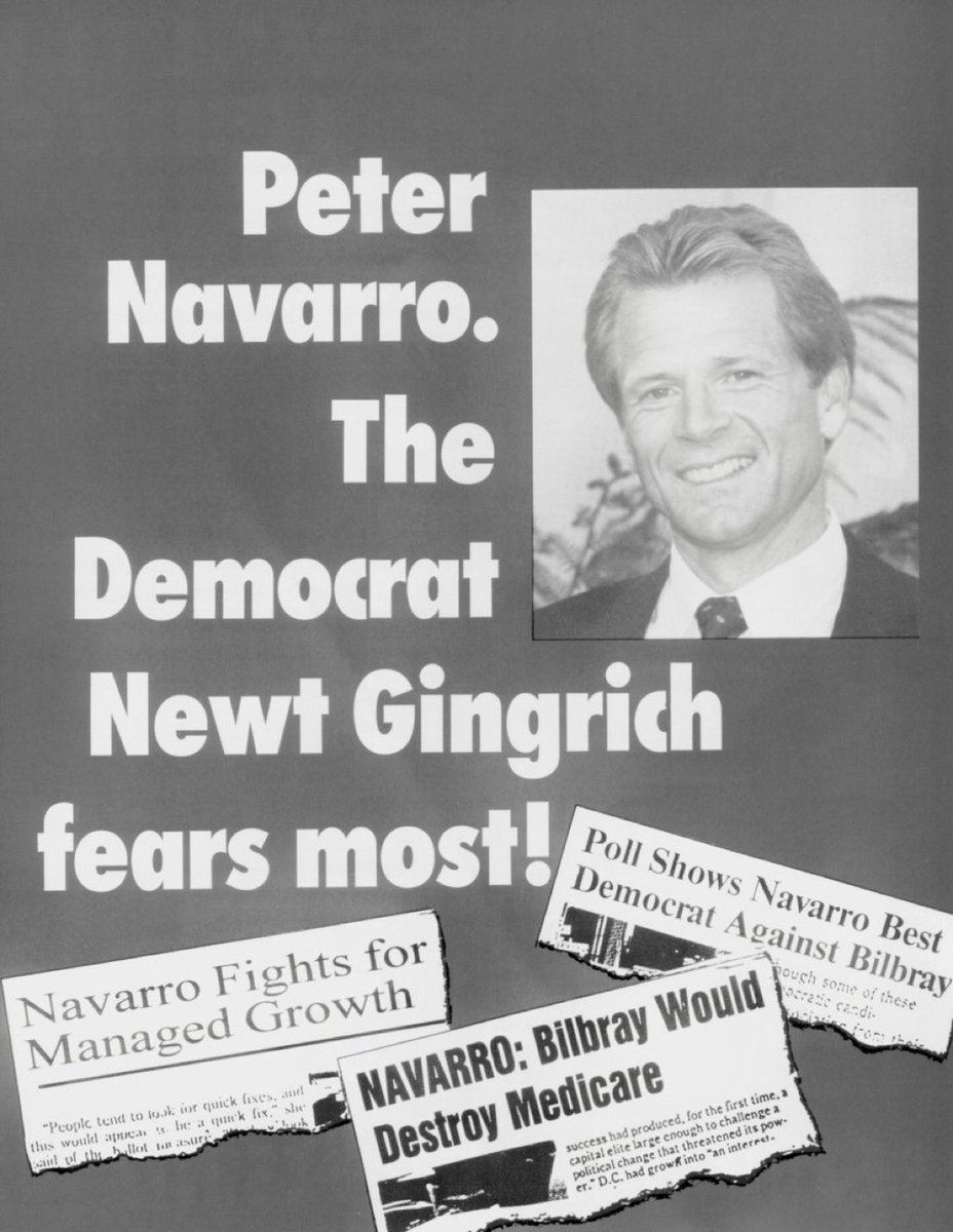 Navarro ad when he was California politician three decades ago: