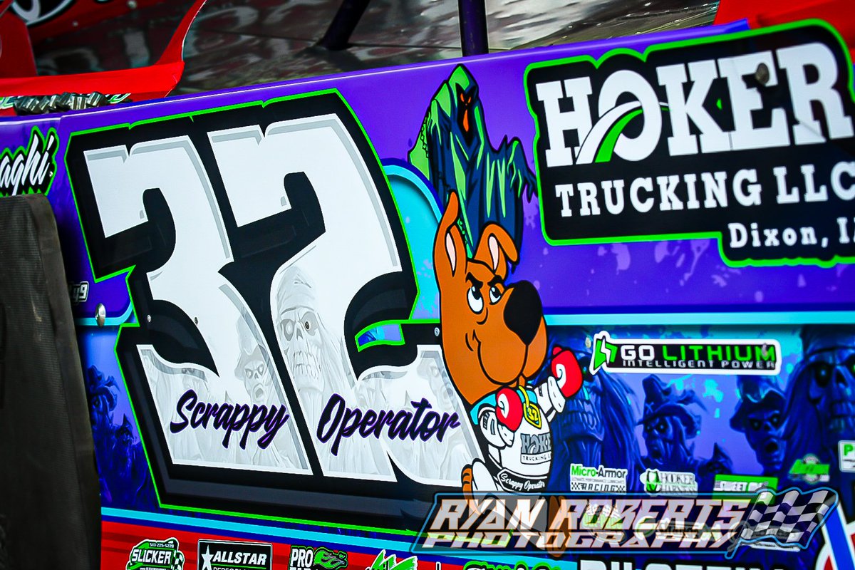 RRoberts96's tweet image. Here&apos;s a few of the special wraps here at Eldora Speedway