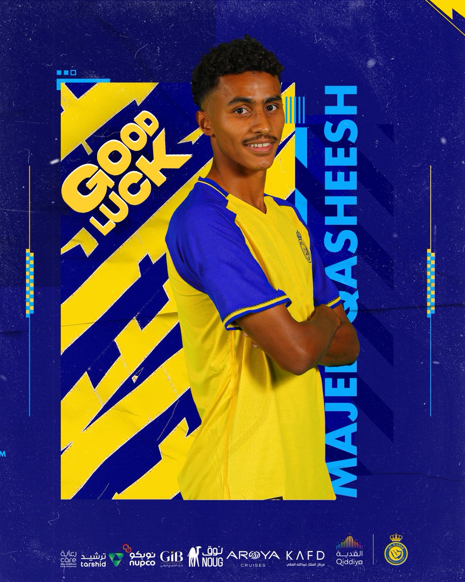 وافقت إدارة نادي #النصر على إعارة اللاعب ماجد قشيش لنادي الحزم حتى نهاية الموسم .

متمنين له التوفيق 🙏