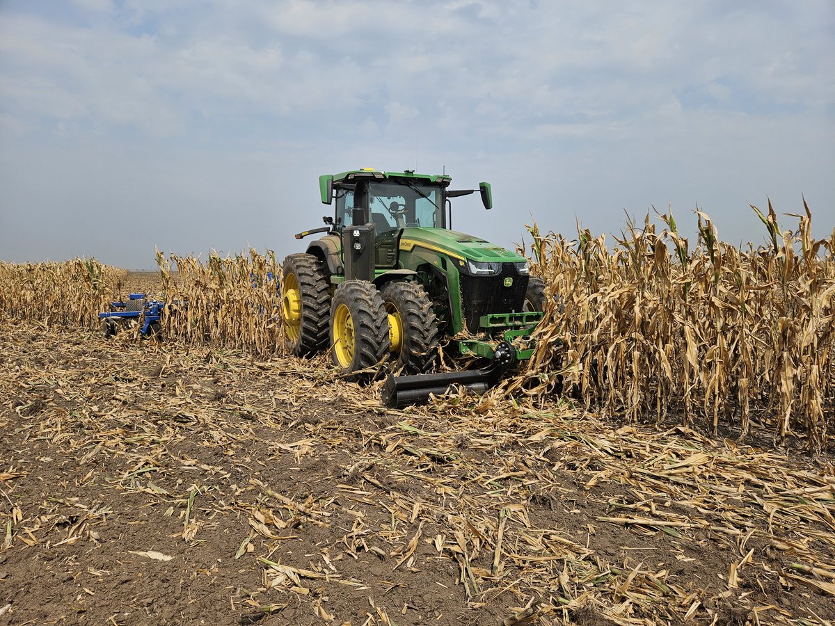 Working wheat ground 2day. Thayer County Nebr. #drought