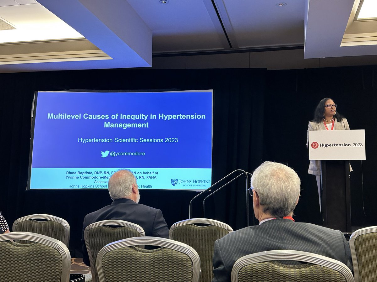 rantocran's tweet photo. “Multilevel approaches are needed to impact #SDOH to improve hypertension” @BaptisteDiana presents on behalf of @ycommodore at #Hypertension23 @JAHA_AHA @AHAMeetings #AHAMeetings https://t.co/ldE8Ea0HB2