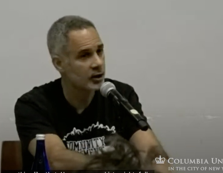 BernardHarcourt's tweet photo. Strategies for unity and cooperation at #StopCopCity and #NotreDamedesLandes: fascinating talks by @kamaufranklin &amp; @shedefendsit (@southerncenter) and André Pettman @Columbia at the #Coöperism1313 public seminar last night. VIDEO and ESSAYS are now here: https://t.co/YNH3qRD6vF https://t.co/eIuotsuIOR