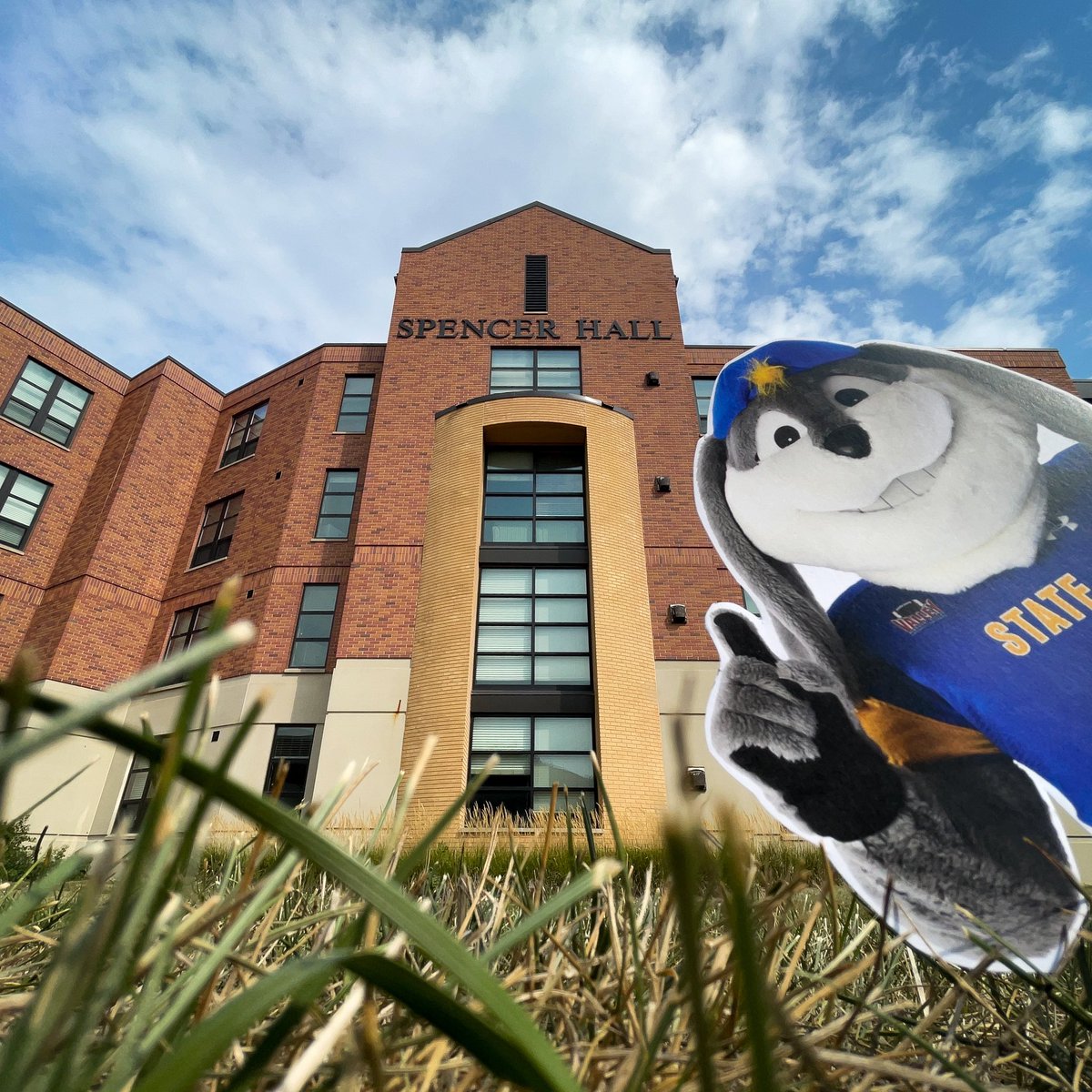 FranklyPhoto's tweet photo. My life wouldn’t be what it’s been or is if it not for @SDState. Flat Jack &amp; I roamed campus on #OneDayforState to share a few places that hold a special place in my heart &amp; mind.

I hope you’ll consider supporting this special place with special people: https://t.co/NnDwHLNHuq https://t.co/YOmQAB7WfI