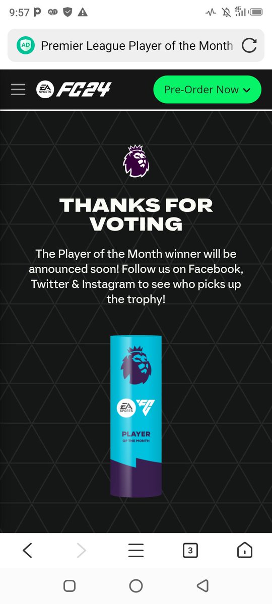 _GlitchDaily's tweet photo. For Awoniyi ✔️
#PPOM #BBNaija https://t.co/GouZWH5Vfn