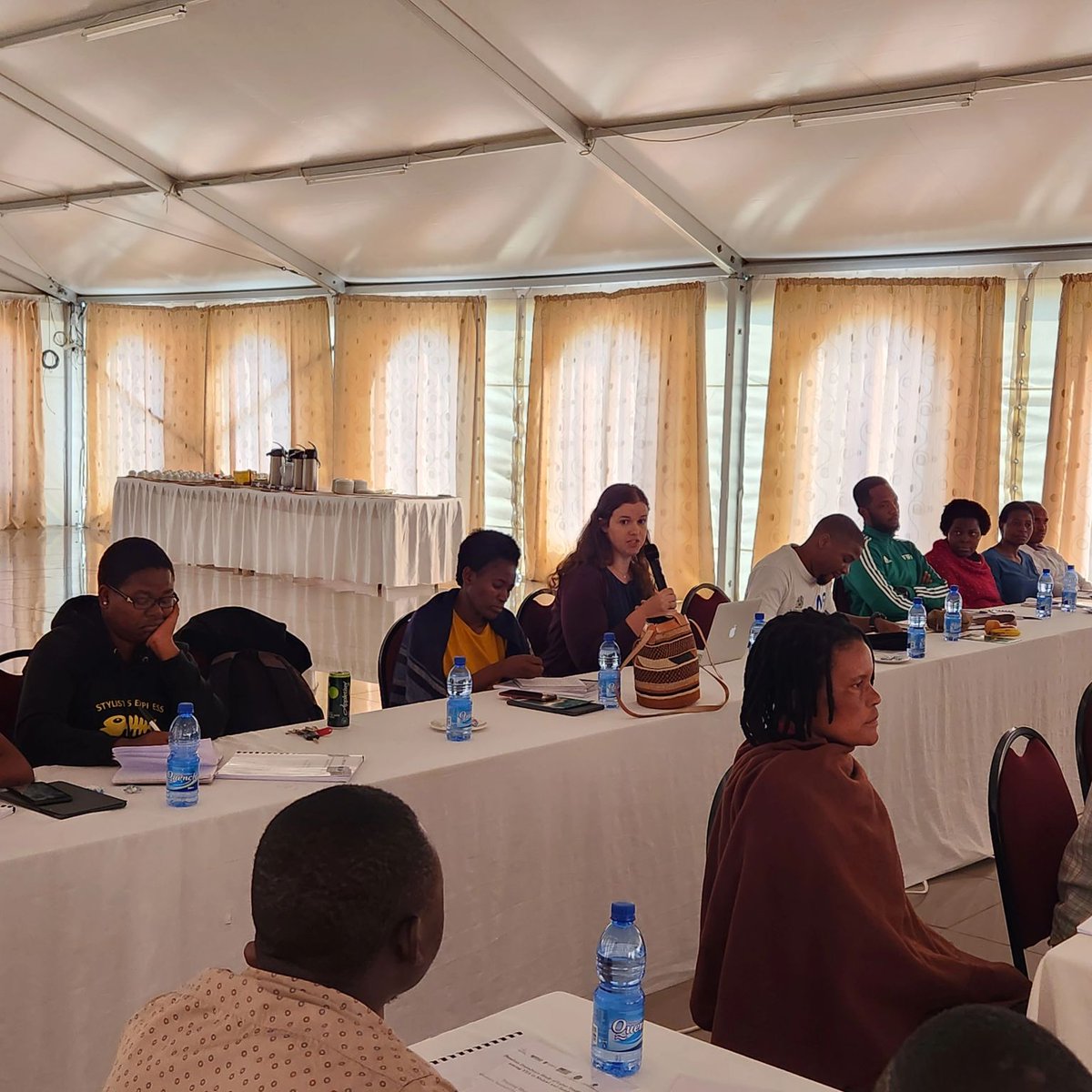 🌍 CenHTRO faculty and staff— @davidokech3 @lvzimmermann + Claire Bolton—traveled to Malawi 🇲🇼 + Zambia 🇿🇲 recently to train enumerators for our research on labor trafficking in Southern Africa. Learn more about the project 👉 t.uga.edu/8to #EndHumanTrafficking