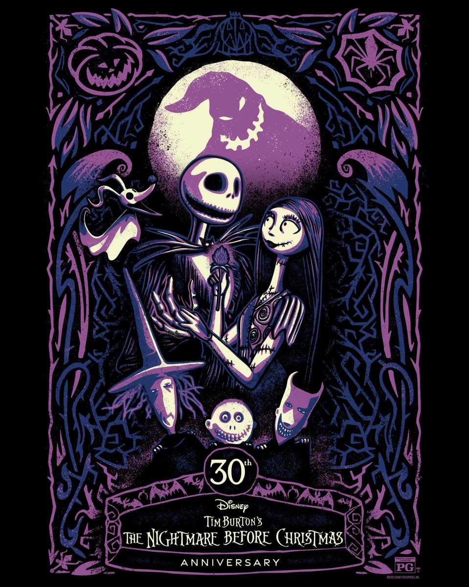 Celebrate 30 years with The Pumpkin King and catch Tim Burton’s The Nightmare Before Christmas back on the big screen for a limited time starting October 20!

Tickets on sale soon 🎃