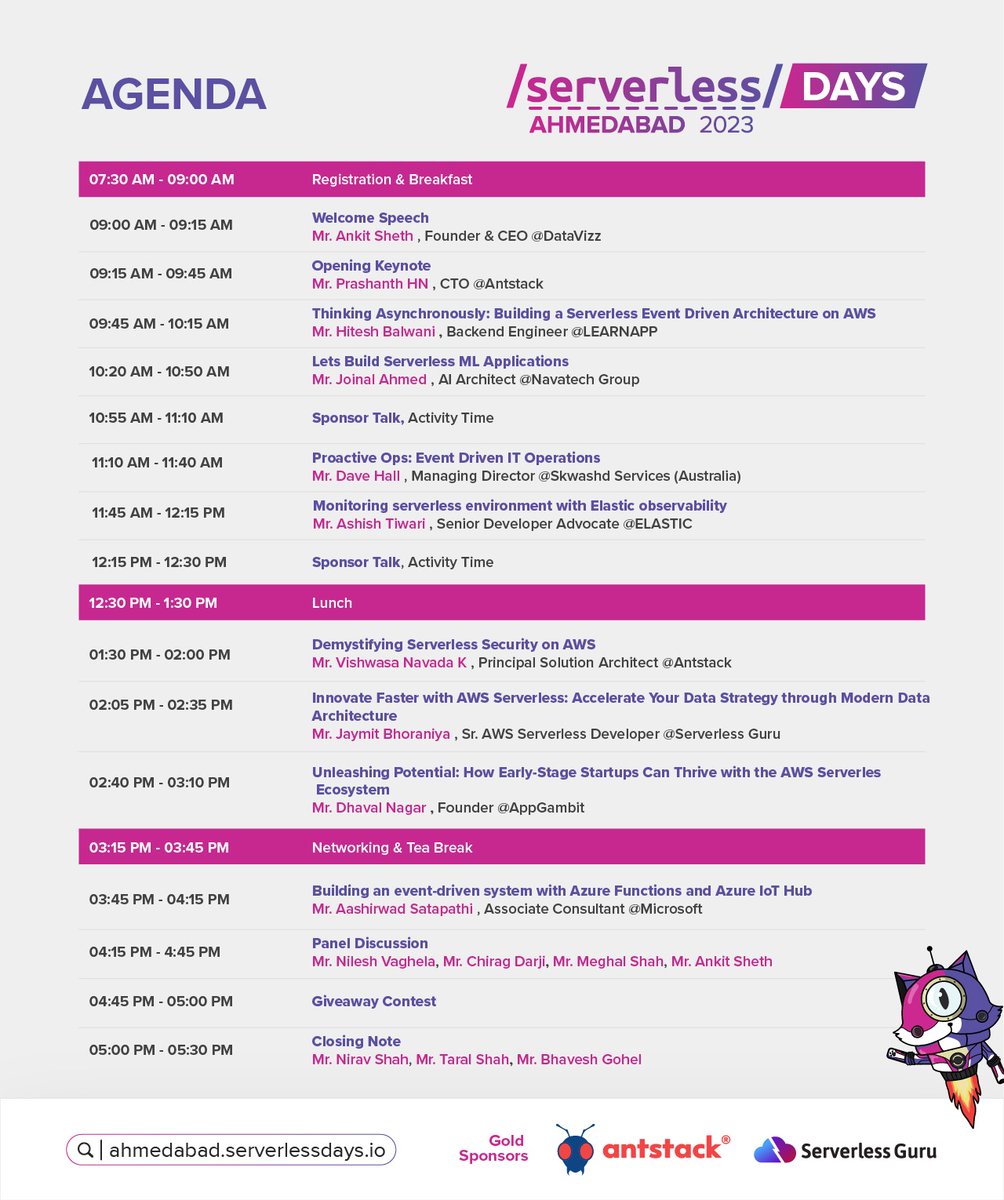Serverless Ahmedabad tweet media