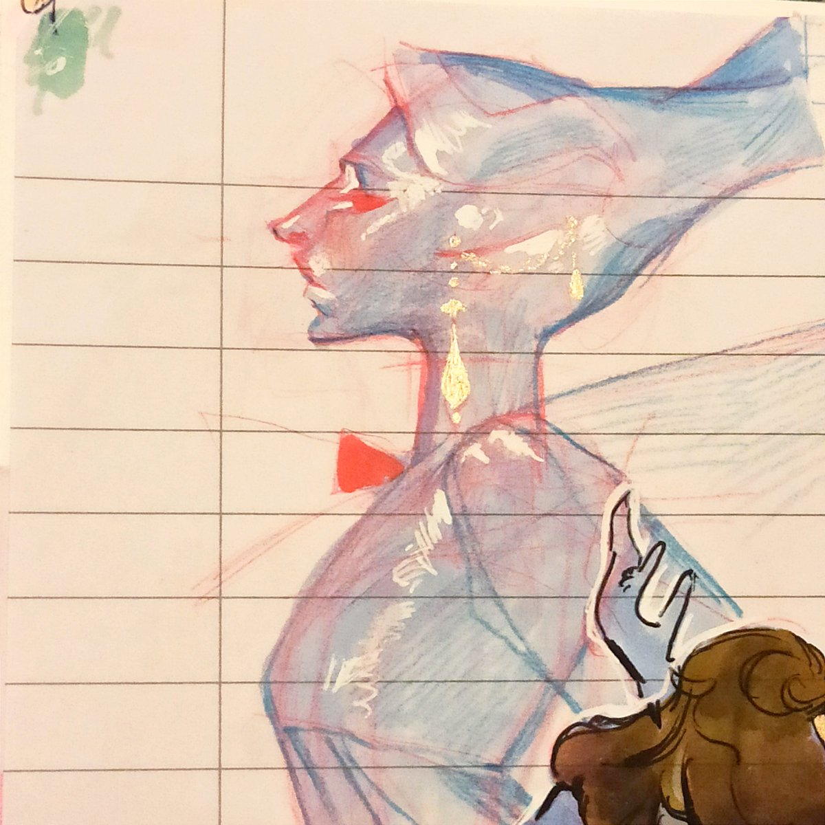 Pink_In_Ink's tweet photo. Dies this turned out better than I expected https://t.co/0fEjRgK3tK
