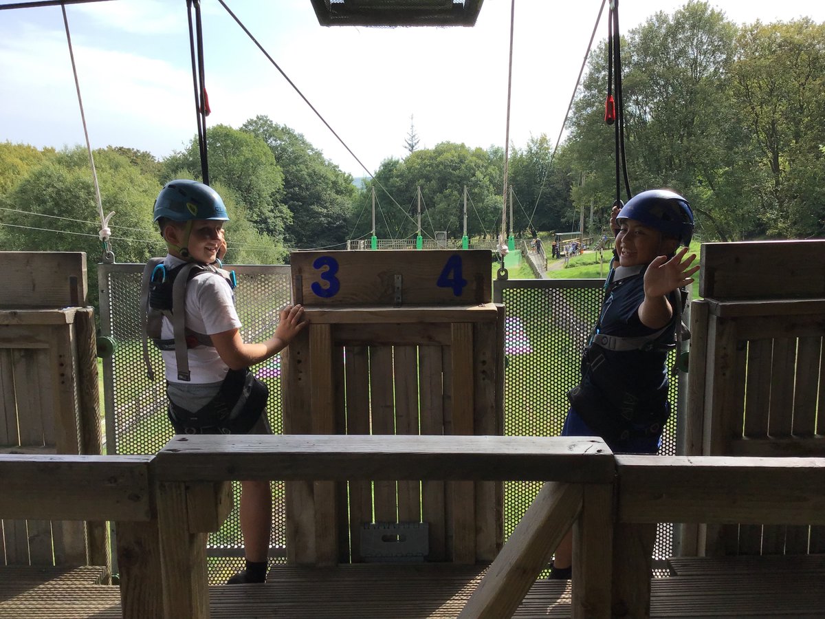 Then on to problem solving via Quest and amazing fun on the zip line!