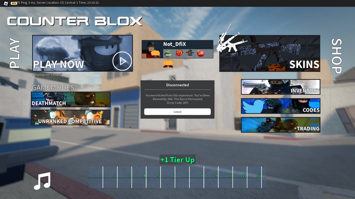 DfiX18's tweet photo. @ROLVeStuff Unban? Your anti-cheat system had some incorrect ban. Just sayin, on Counter Blox. been trying to rejoin the game for now a year. https://t.co/algCwih4cQ