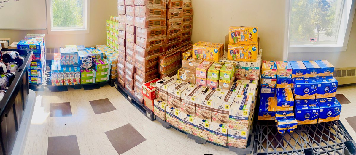 nrmission's tweet image. Thank you so much to everyone who &quot;Backed the Pack,&quot; donating food and dollars to kick off a new school year of the #BackpackProgram! 🎒

More than 1200 children in Grand Forks will receive valuable support through the program this school year.

#morethanjustashelter
