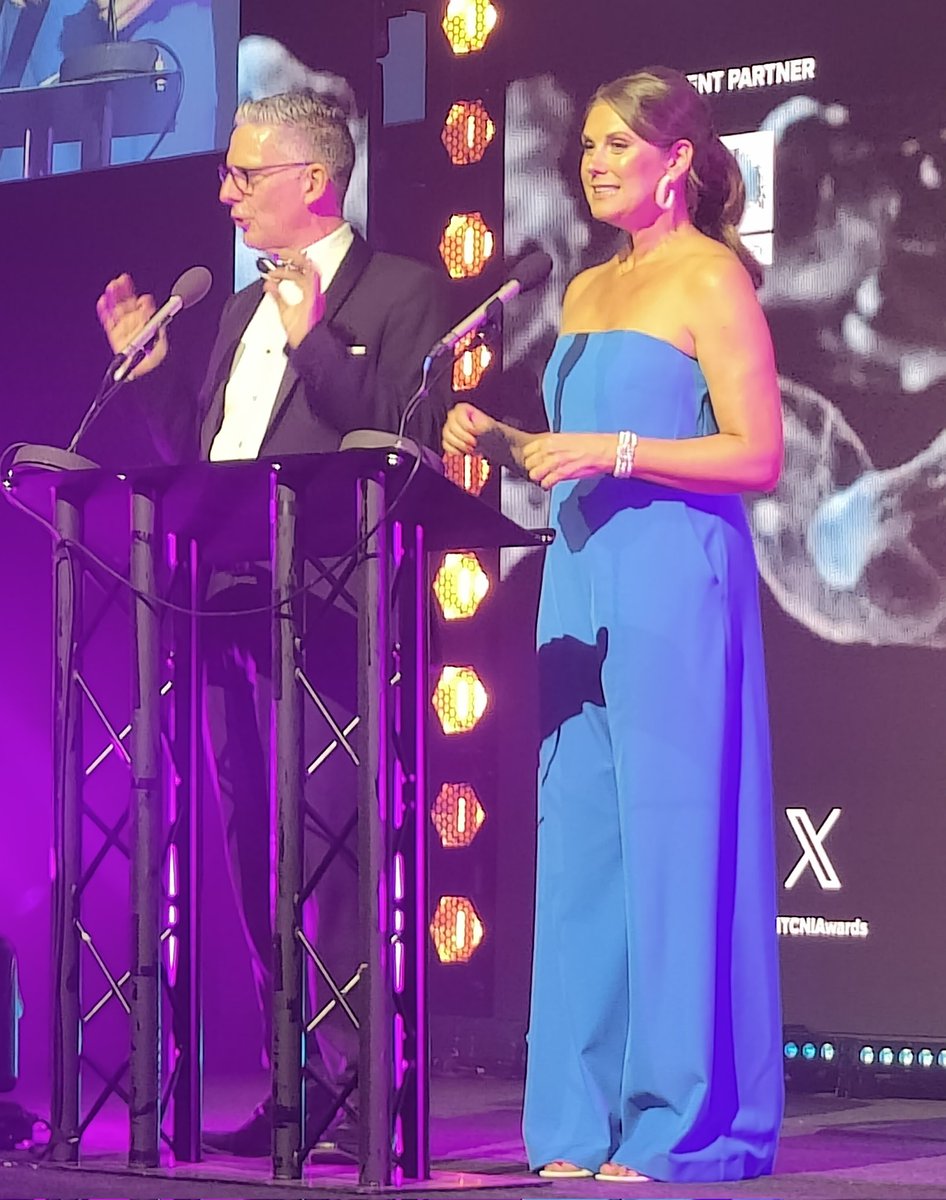 Colm_SuppComm's tweet photo. Thanks to @bitcni for invitation to attend the #BiTCAwards this evening to recognise and celebrate businesses who go beyond to help #MakeADifference in their ESG work. Good to meet @celinemcs and colleagues from DoF and BiTC #networking https://t.co/U8UKNXkk1Q