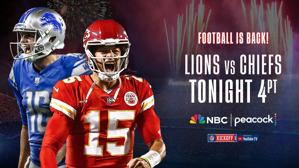 🌟FOOTBALL IS BACK 🌟 Lions vs. Chiefs on NBC Bay Area Coverage starts at 4pm How to watch: nbcbay.com/ZBuixci