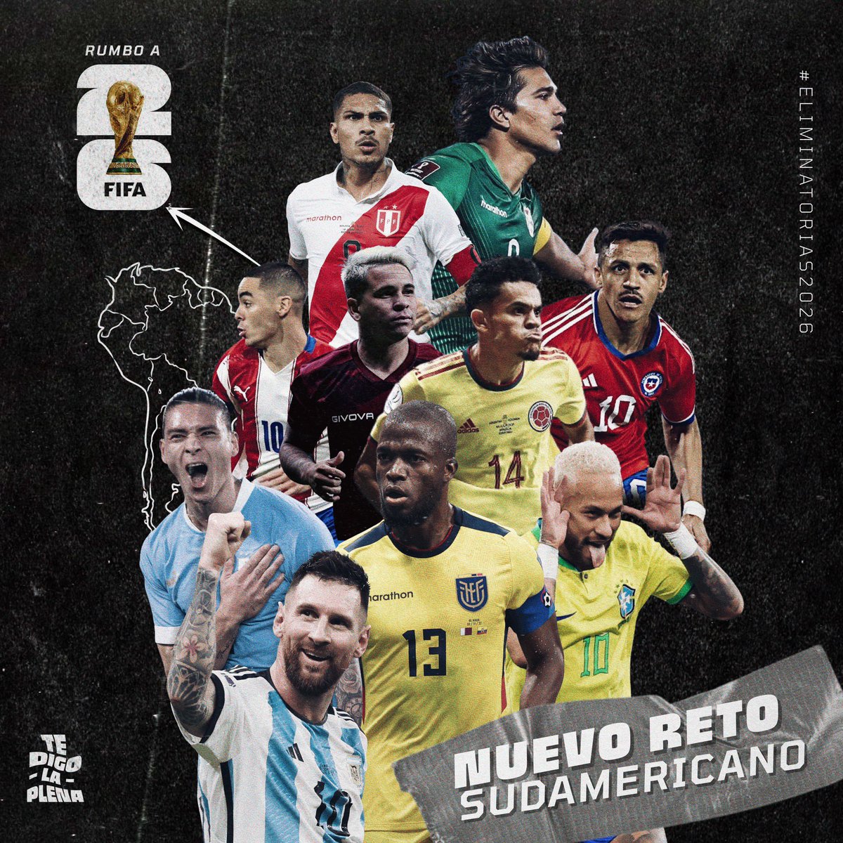 ¡ELIMINATORIAS SUDAMERICANAS!

Hoy arranca un nuevo sueño para la tricolor 🇪🇨, en busca de lograr su quinto mundial. 

¿Cómo ves al equipo de Félix Sánchez Bas? Hoy debuta Ecuador ante los campeones del mundo, Argentina. 
¡A disfrutar!