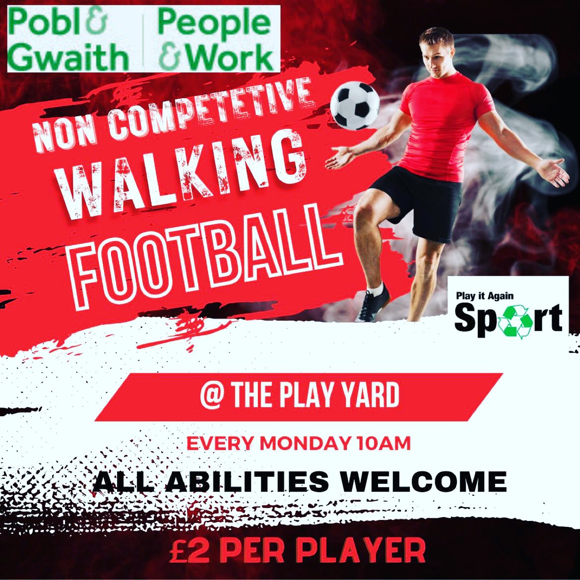 Would you, or someone you know like to play Walking Football?

Walking Football is a great way to exercise, socialise and have fun! Still think you got a bit or still playing ?