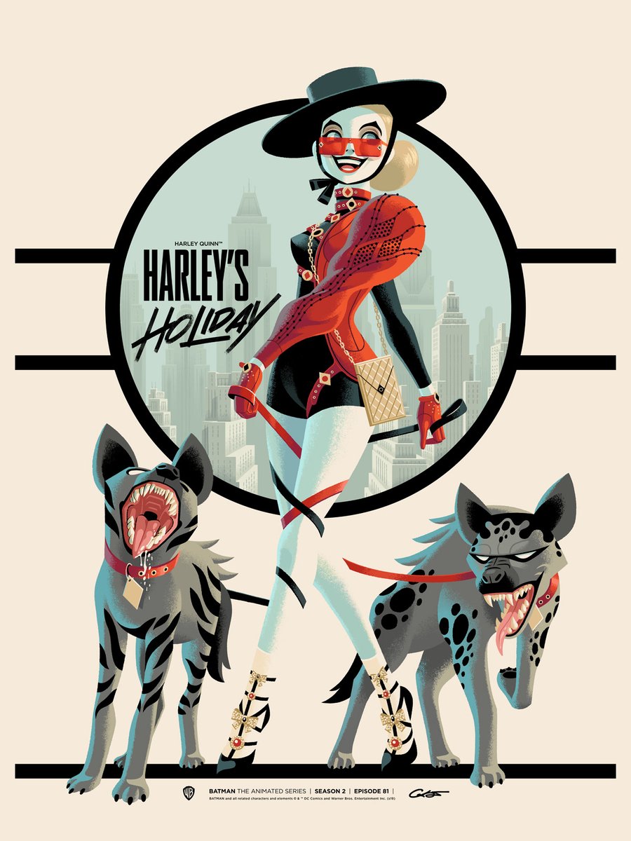 — Harley's Holiday, poster by George Caltsoudas