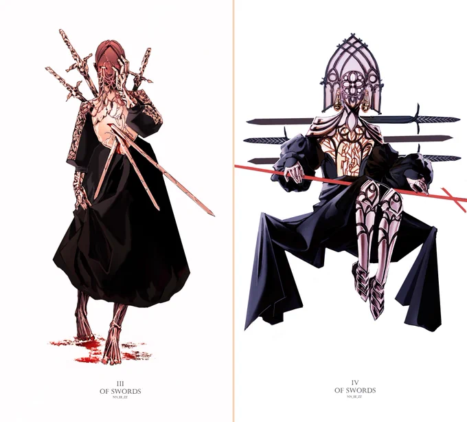 Suit of Swords, so far. Which is the favorite? 