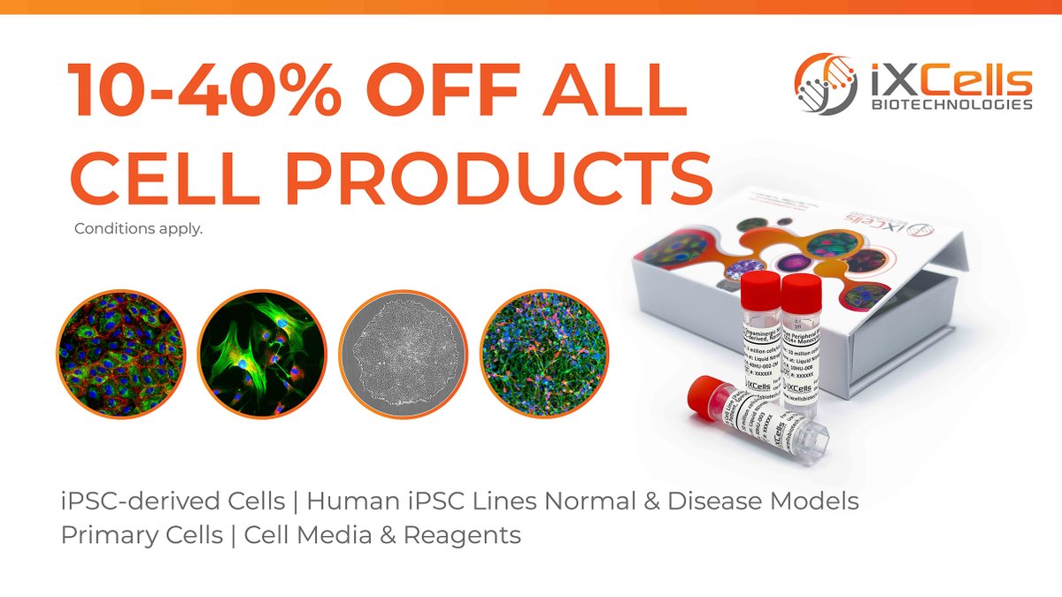 Unlock incredible savings with the iXCells Biotechnologies #LoyaltyProgram! Sign up today to access #discounts ranging from 10% to a whopping 40% off sitewide on select #cellproducts. No promo code needed! ixcellsbiotech.com/sitewide-cell-…