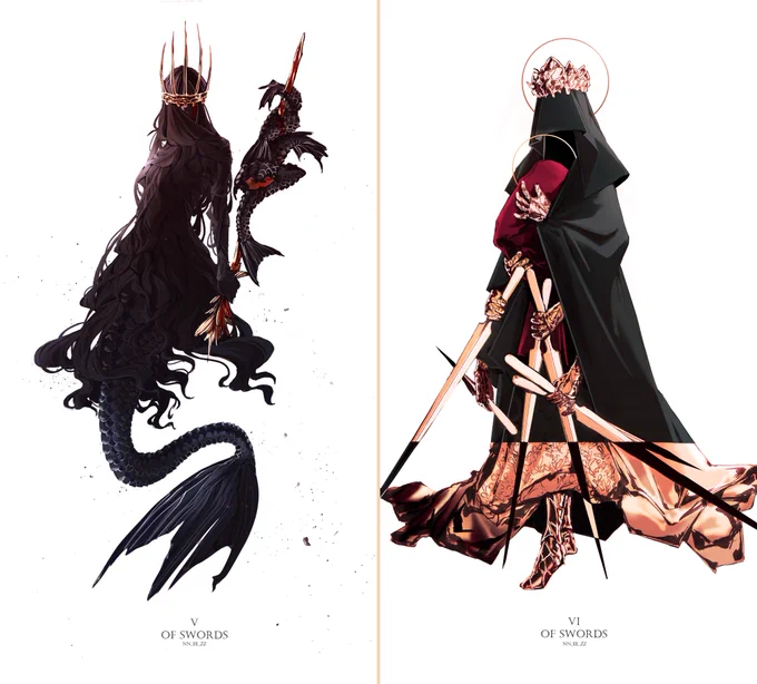 Suit of Swords, so far. Which is the favorite? 