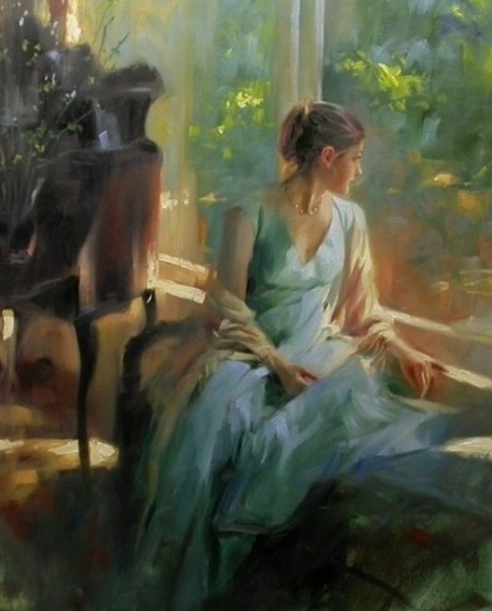 Love conquers all things...
Let us yield to love.
- - - Virgil.🖌️🩷

Richard S. Johnson.🌹