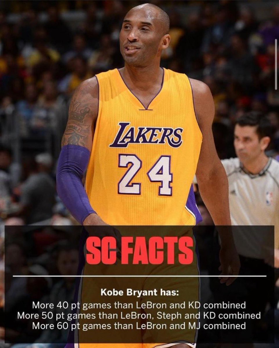 Hoopss's tweet photo. This Kobe stat is just INCREDIBLE https://t.co/082huO3Kqm