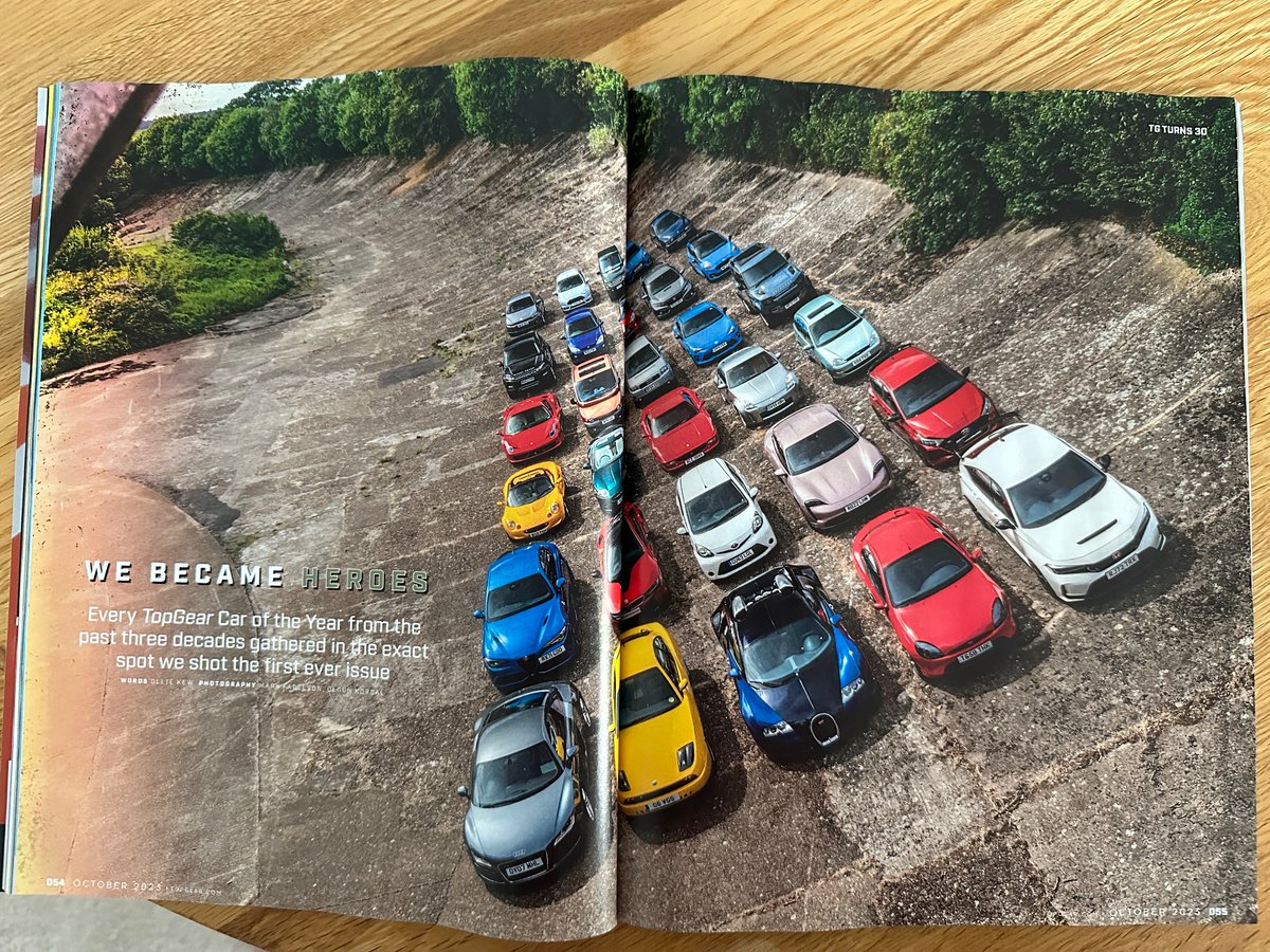 nmcanavan's tweet photo. Pretty cool seeing my car in @BBC_TopGear 
magazine this month alongside the greats of the last 30 years. https://t.co/I7TJL2Lvkq