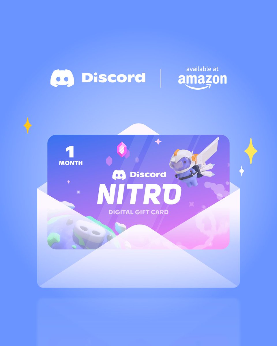  Discord Nitro Gift Card Code Digital