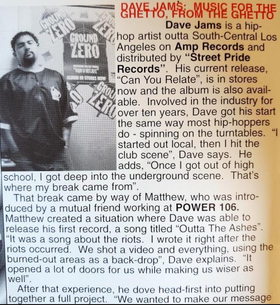 DAVIDROLAS's tweet photo. #tbt Doing it since way back when... #davejams #groundzero #davidrolas #ThrowbackThursday #FYP https://t.co/Fpp5XqevV0