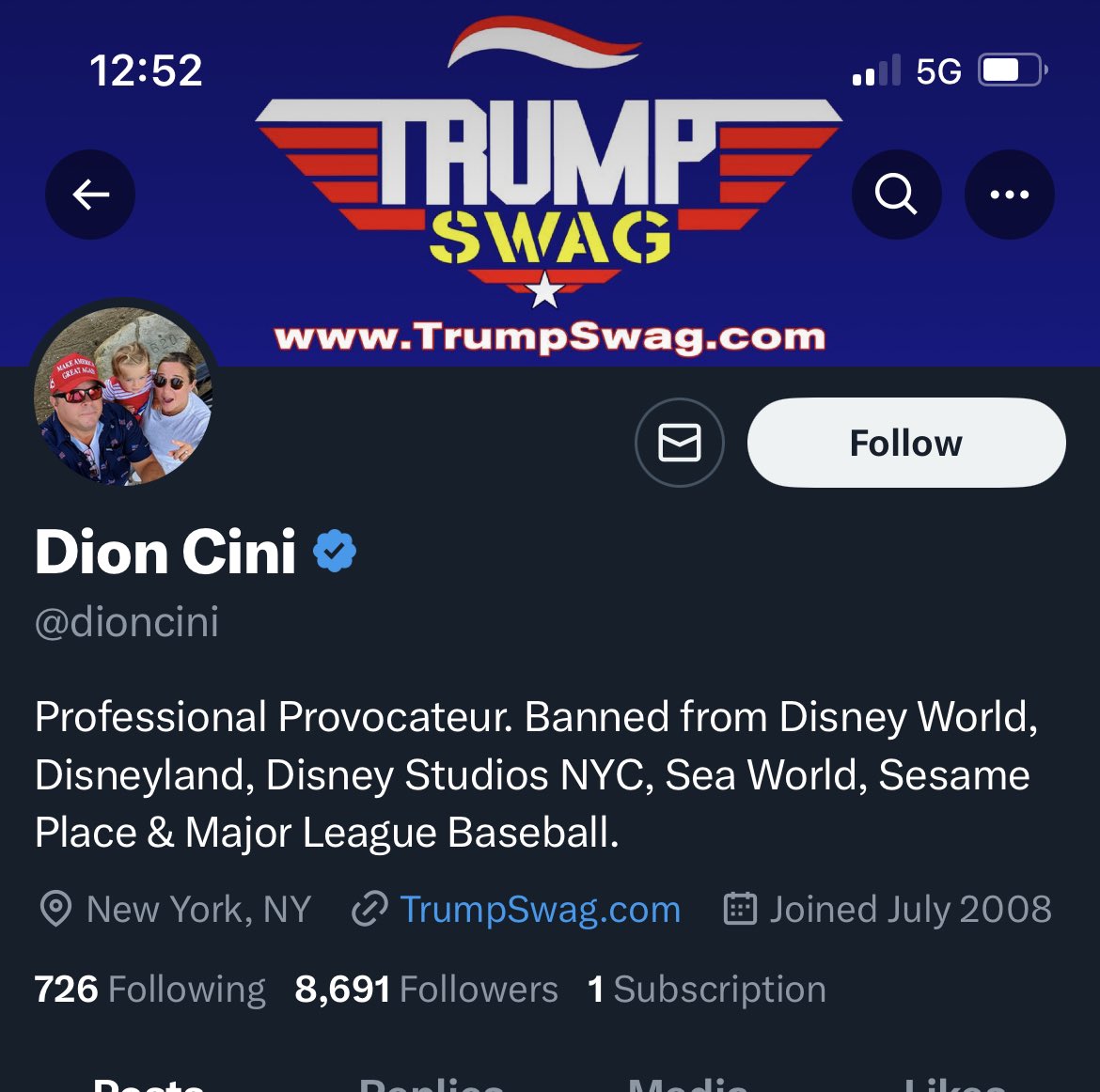 CHIRPENDALE's tweet photo. not sure how you get banned from all these places but I wouldn’t brag about it, i can only imagine it’s a “not trustwirthy around children” type thing #MakeAmericaGrossAgain https://t.co/fBwHr46ut5