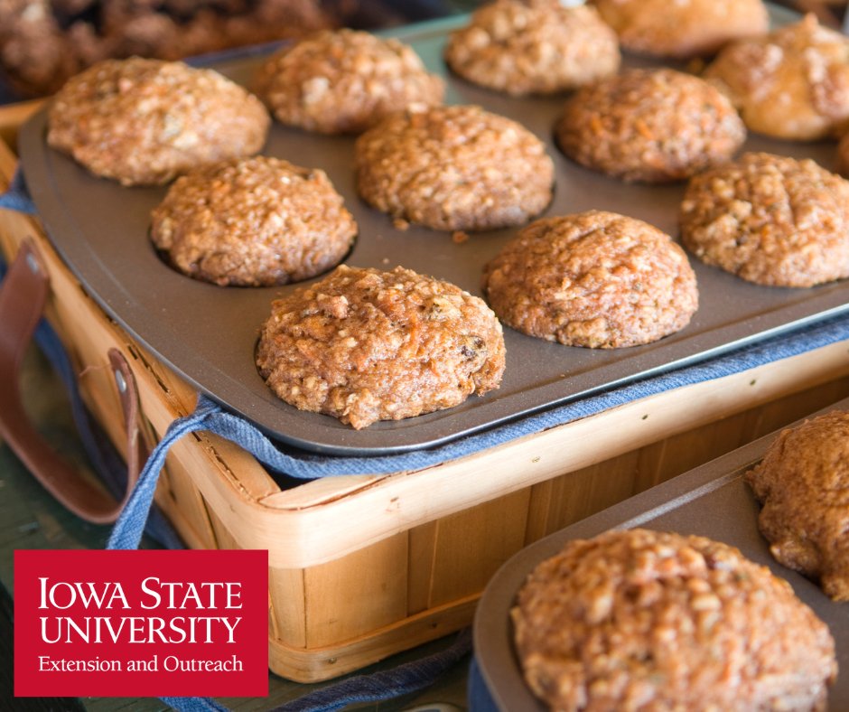 SpendEatSmart's tweet photo. Our Chocolate Chip Oatmeal Muffins are adapted from a family favorite recipe. What are some of your family’s favorite recipes? https://t.co/9O0B2oAqyS