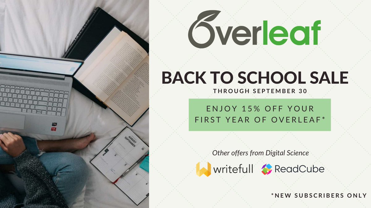 Overleaf tweet media