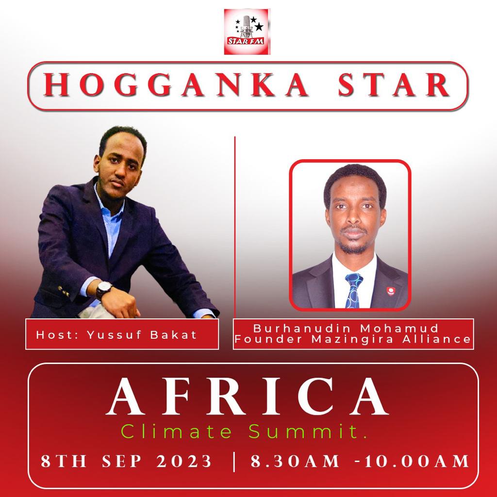 Speakers of the Somali Language from Northern Kenya will get a chance to learn all the climate jargon in their language tomorrow at 8 AM. Kindly tune in to Star FM as I will be in studio for the morning show.
#ACS23  #Indigenouscommunities
