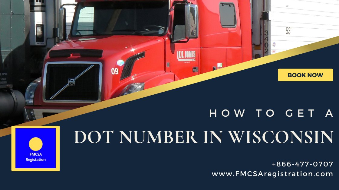 getUSDOTnumber's tweet image. Need a Wisconsin DOT number for your business? Look no further! Check out this helpful link bit.ly/47vQ0FD from FMCSA Registration to learn more about the process and get your business on the road to success. Don't miss out! #Wisconsin #DOTnumber #businessregistration