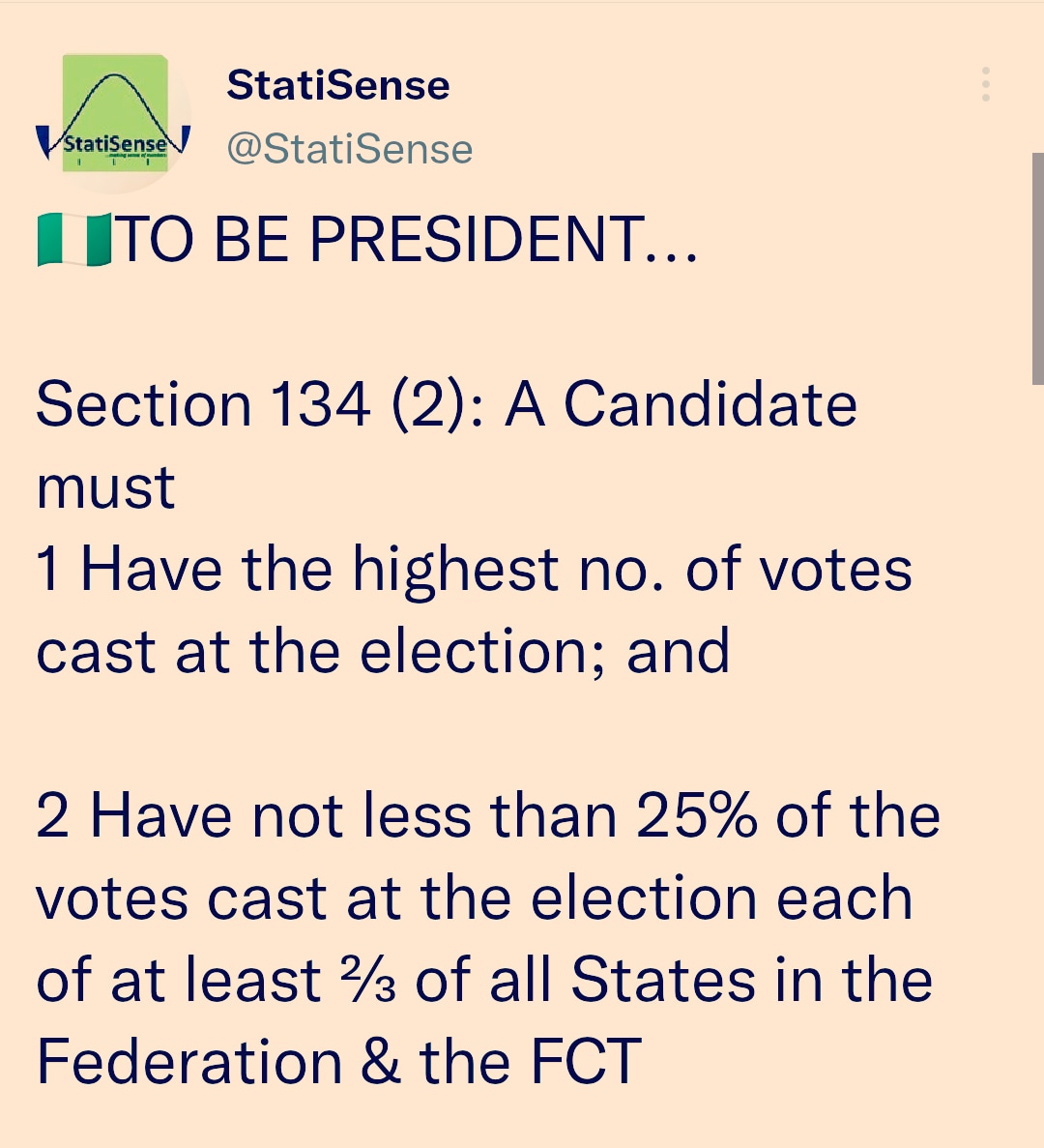 StatiSense's tweet photo. 🇳🇬THE CONSTITUTION.... DEMYSTIFYING THE FCT

#StatiSense https://t.co/8SeoYYY3Xq
