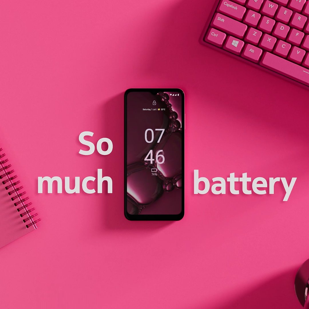 HMDdevices's tweet photo. Available now! The new #SoPink Nokia G42 5G.โ Live your pink dreams!โโ
๐ https://t.co/7mQqvCt3xtโ
โ#SoClear #SoFast #SoNew #NokiaG42 #NewColourArrival https://t.co/TyzRJNgx8J