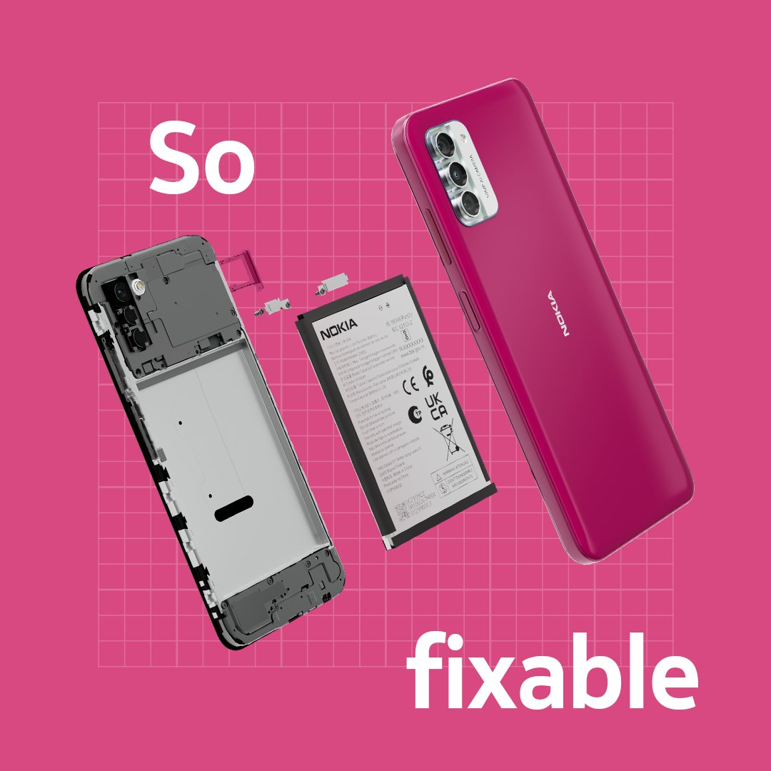 HMDdevices's tweet photo. Available now! The new #SoPink Nokia G42 5G.โ Live your pink dreams!โโ
๐ https://t.co/7mQqvCt3xtโ
โ#SoClear #SoFast #SoNew #NokiaG42 #NewColourArrival https://t.co/TyzRJNgx8J