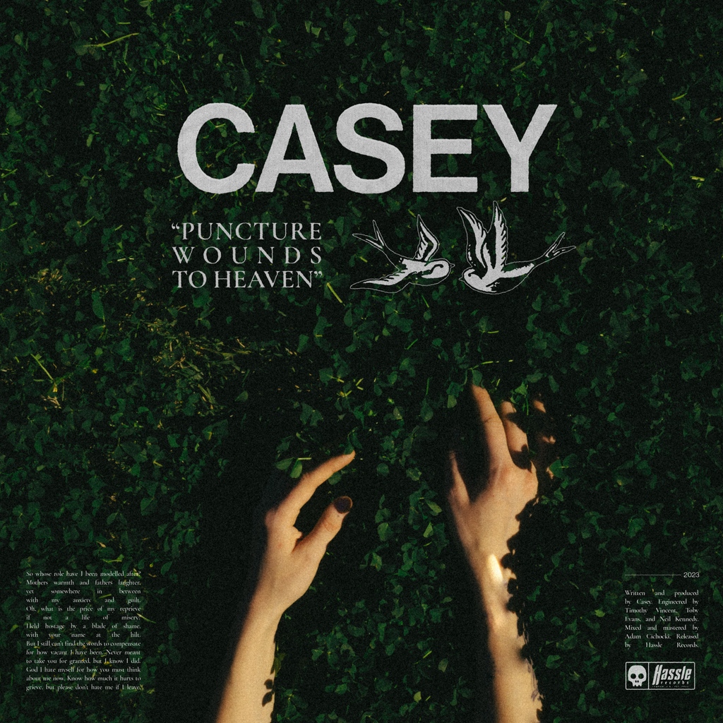 bandcalledcasey's tweet photo. Our brand new single, Puncture Wounds to Heaven, will be available everywhere next Friday - 15th September. Make Spotify think we're cool by pre-saving, using this link: https://t.co/KqYLKvvdsL https://t.co/TCW3ECTwvD