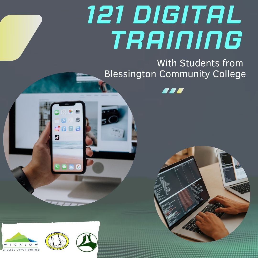 Want to learn more about your laptop, tablet or smartphone? Adults are invited to #BlessingtonLibrary where TY students from #BlessingtonCommunityCollege will be sharing their IT skills. Lessons will start on Wed, 20 Sept at 11am & will run for 6 weeks.