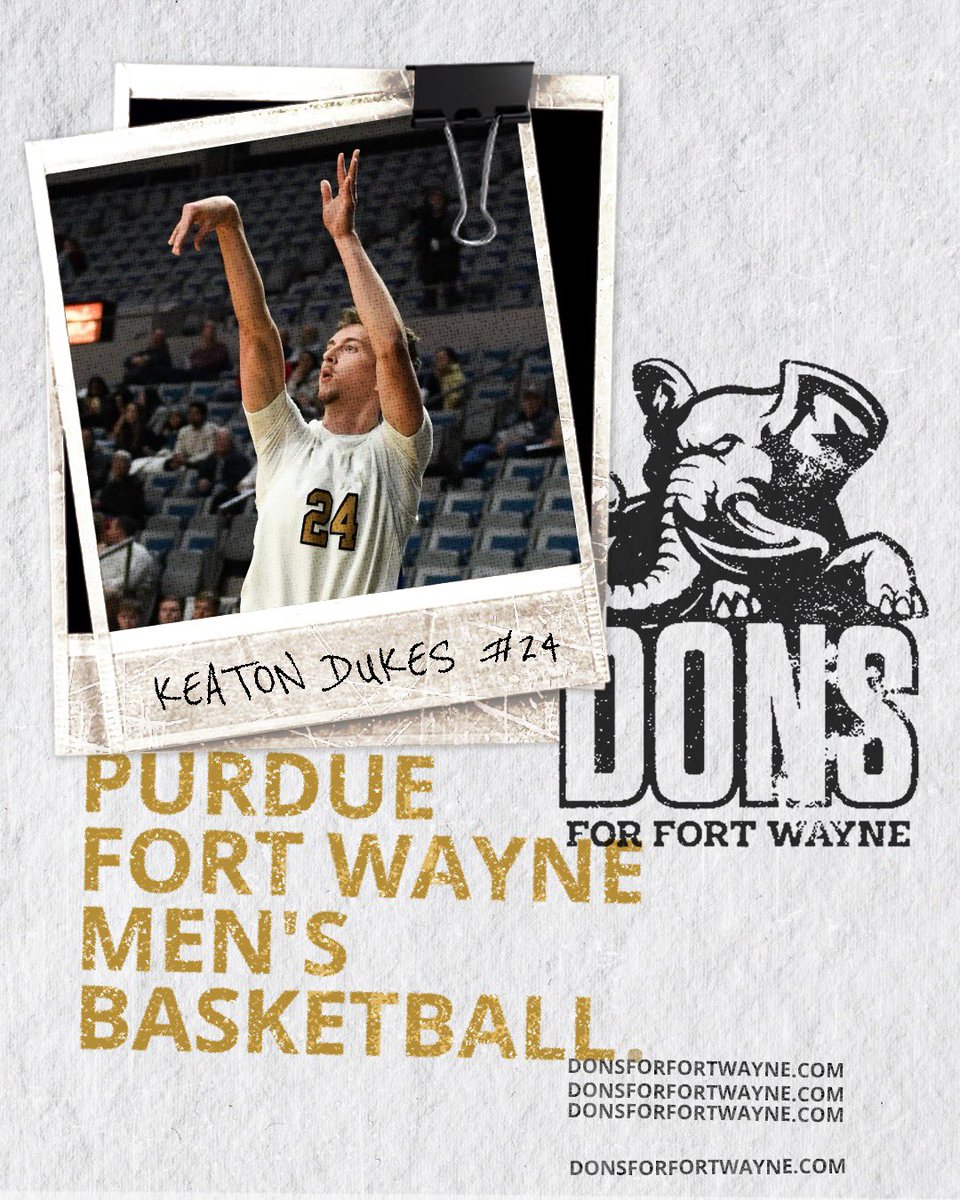 Keaton Dukes (@keatondukes) on Twitter photo I am excited to announce my partnership with <a href="/Dons4FW/">Dons For Fort Wayne</a>! They are changing the the NIL game & providing opportunities for ALL Mastodon student-athletes! Join today at DonsForFortWayne.com‼️🐘 #FeelTheRumble #ad I am excited to announce my partnership with <a href="/Dons4FW/">Dons For Fort Wayne</a>! They are changing the the NIL game & providing opportunities for ALL Mastodon student-athletes! Join today at DonsForFortWayne.com‼️🐘 #FeelTheRumble #ad