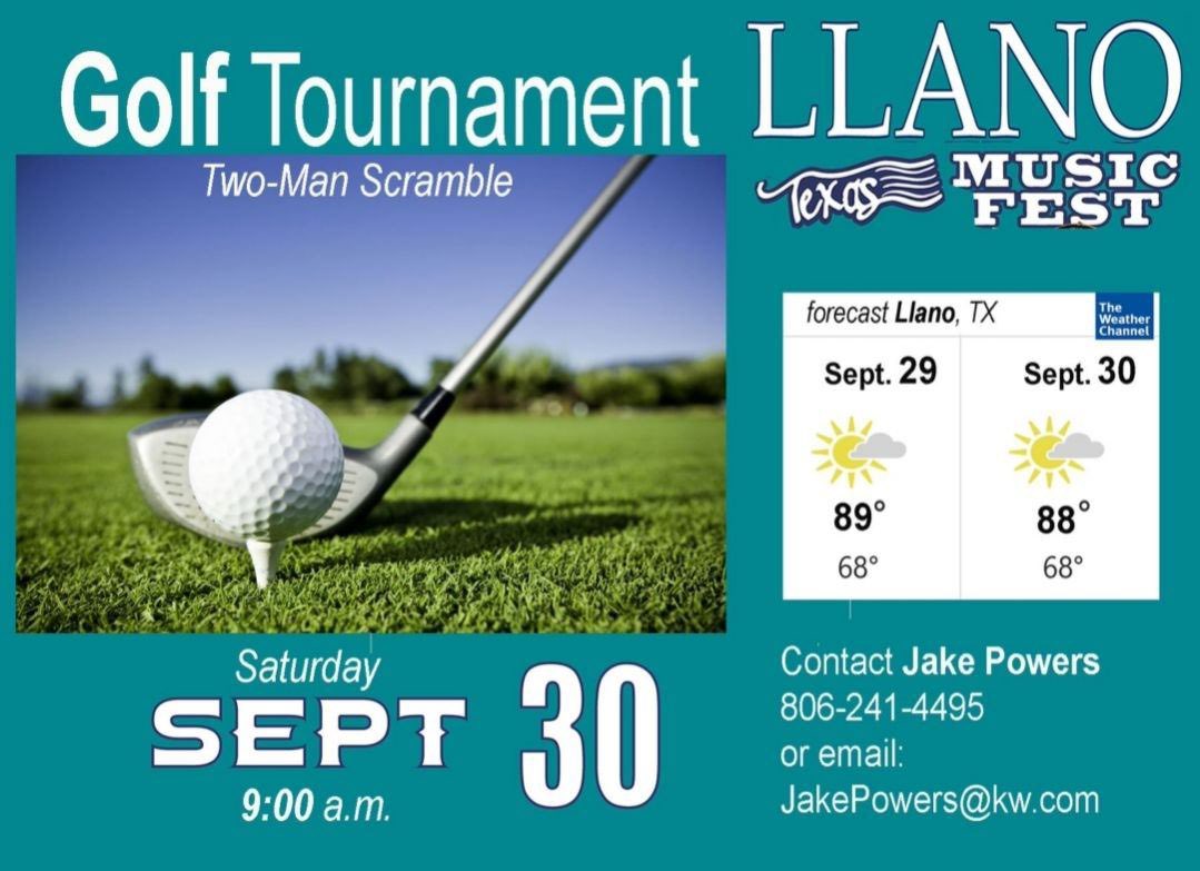 <a href="/LlanoMusicFest/">LlanoMusicFest</a> #golftournament #2manscramble #golf #llano 🏌️‍♀️⛳️🏌️‍♂️