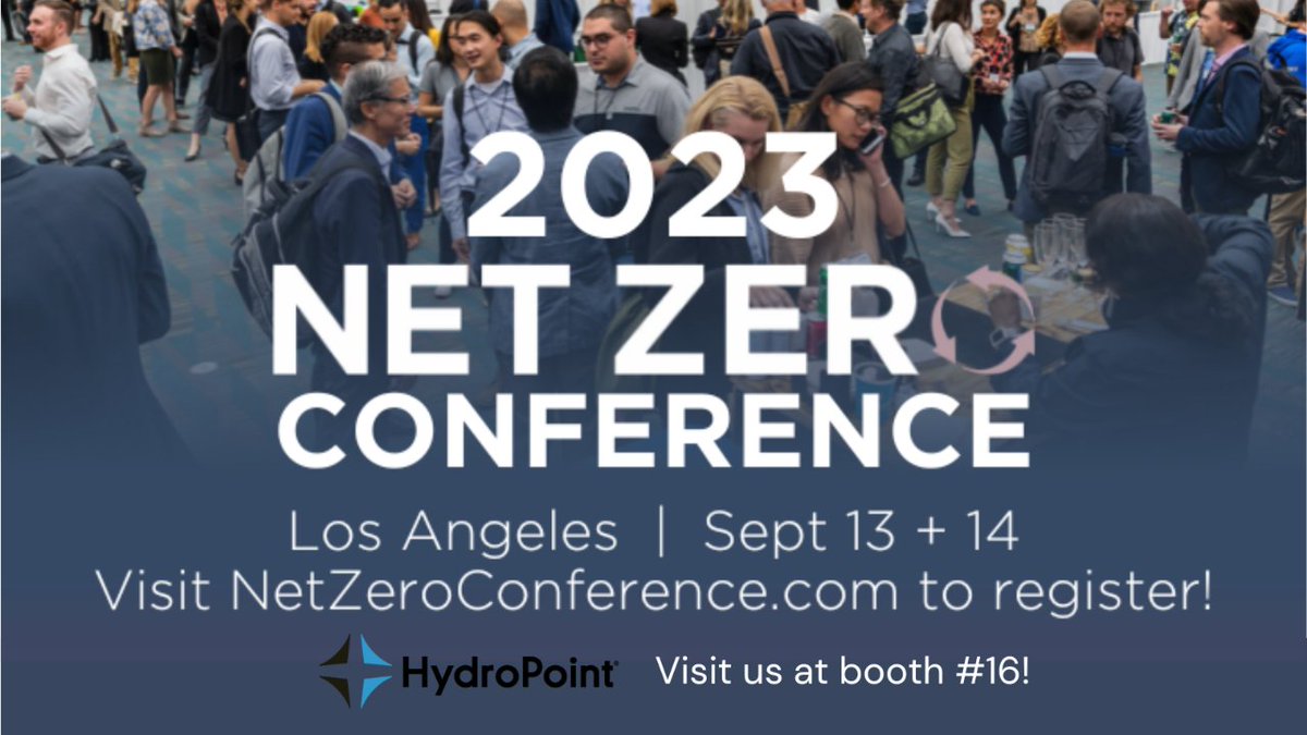We can't wait to attend the #netzeroconference happening the Next Week the 13th - 14th!! 🤩

Make sure to stop by booth #16 and say👋!!

#hydropoint #netzero #netzeroconference2023 #weathertrak #baselineirrigation