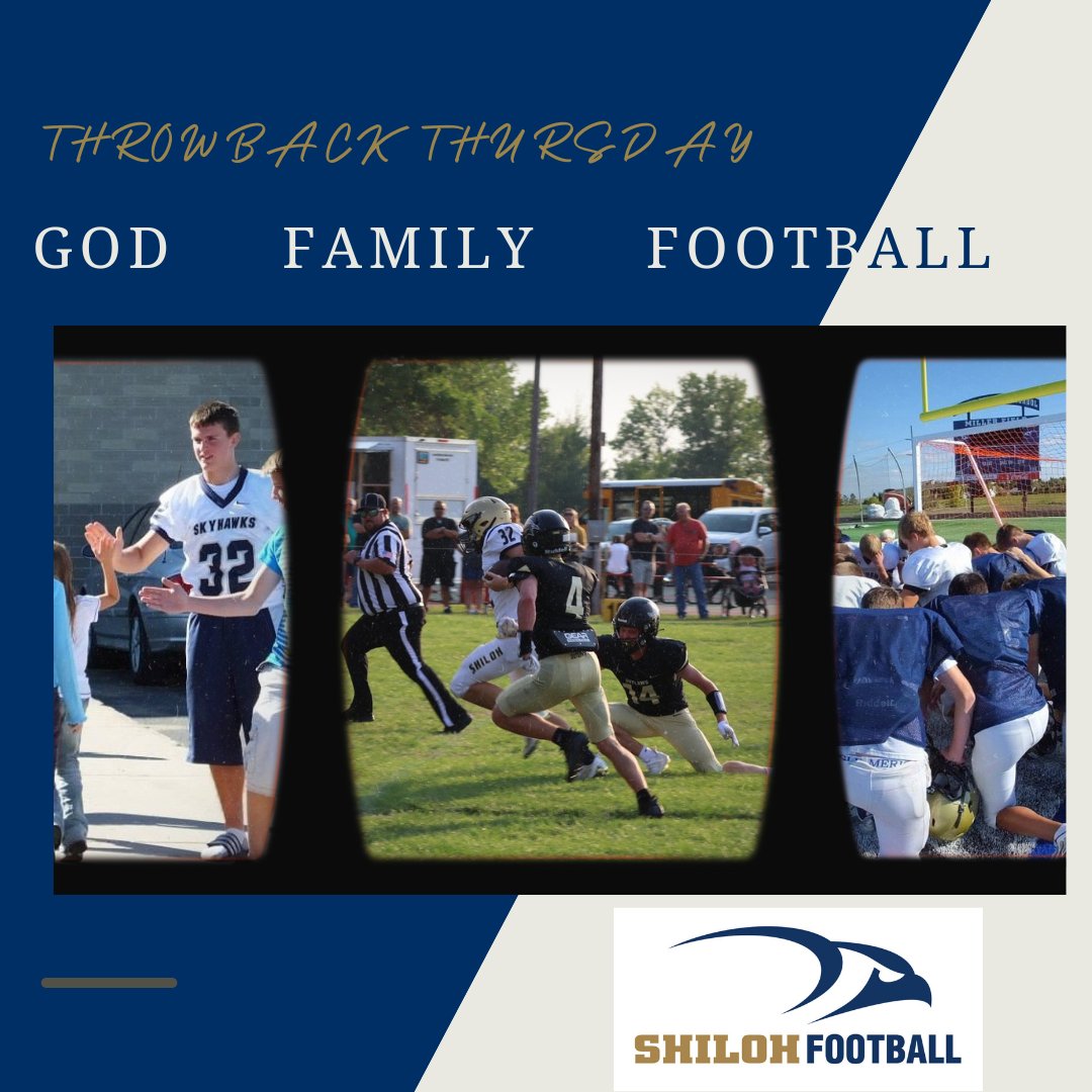 shilohskyhawks's tweet photo. 10 YEARS AGO (2013): SCS beat Richardton-Taylor-Hebron 39-22. The Skyhawks were led by a monster performance from junior running back Blake Emmel, who hung 246 rushing yards. Isaac Emmel  a current senior, also runs the field, catch the Skyhawks in action tomorrow night at 7 pm https://t.co/PomzPwdb2p